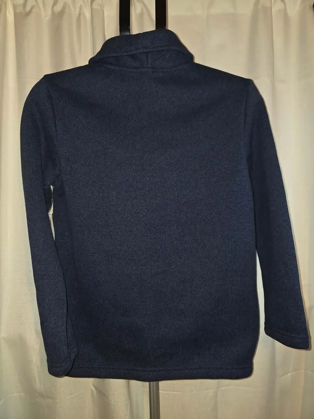 Old Navy Boys XL (14-16) Shawl-Collar Sweater-Fleece Pullover Blue